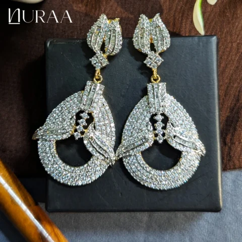 Vintage Radiance Drop Earrings