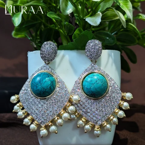 Turquoise Royale Earrings