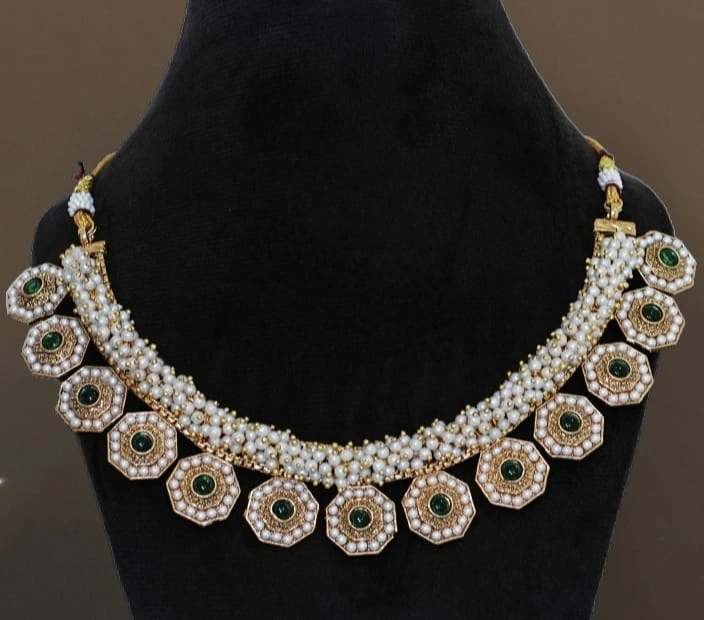 Grace Pearl Jhumki Set