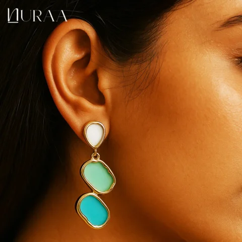 PopHue Enamel Earrings