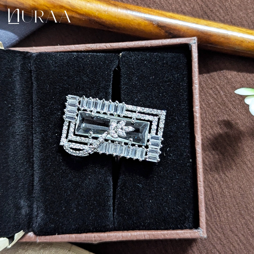 Radiant Baguette Statement Ring