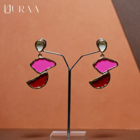 PopHue Enamel Earrings