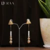 Golden Pearl Harmony Earrings