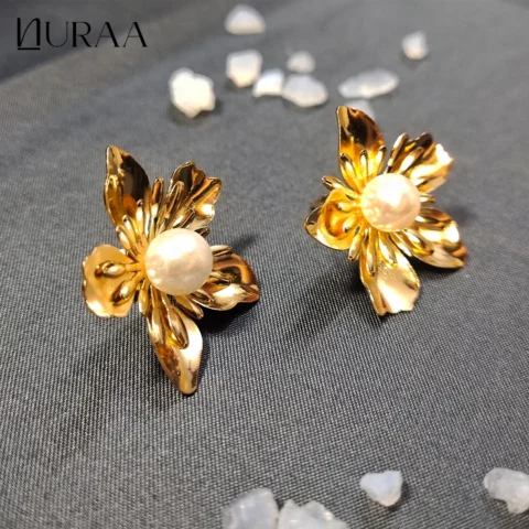 Golden Bloom Studs