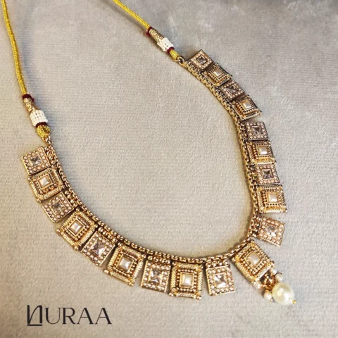 Golden Aura Necklace Set