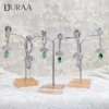 Crystal Dew Jhumki Earrings