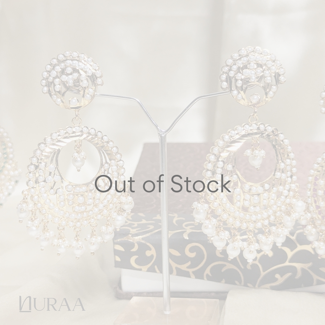 Meher Classic Chandbali Earrings - Image 8