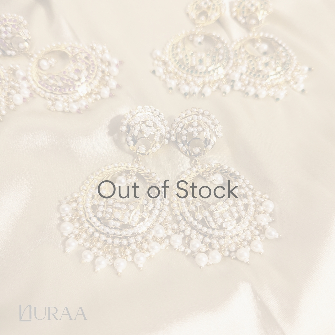 Meher Classic Chandbali Earrings - Image 9