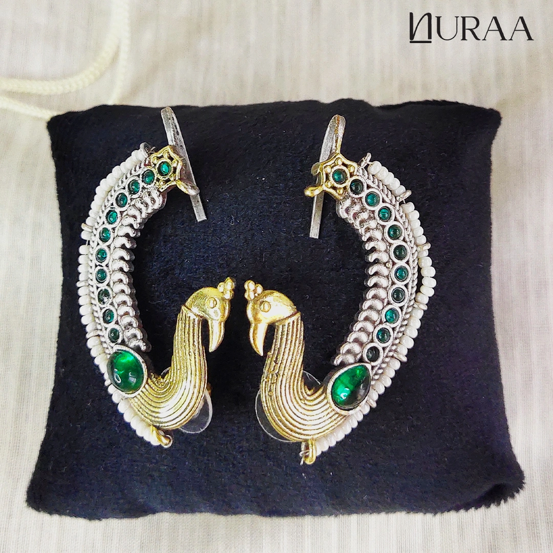 Emerald Green Earring