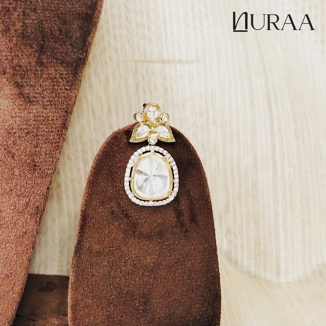 Amira Polki-Moissanite Necklace Set