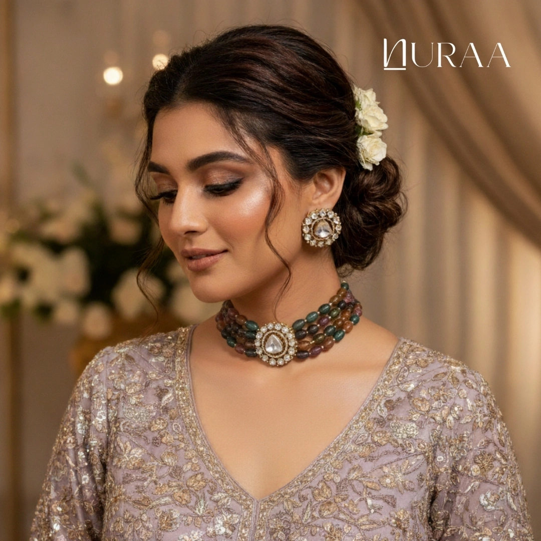 Rangtara Monsonite Choker Set