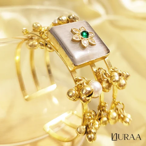 Elina Floral Bangle Bracelet