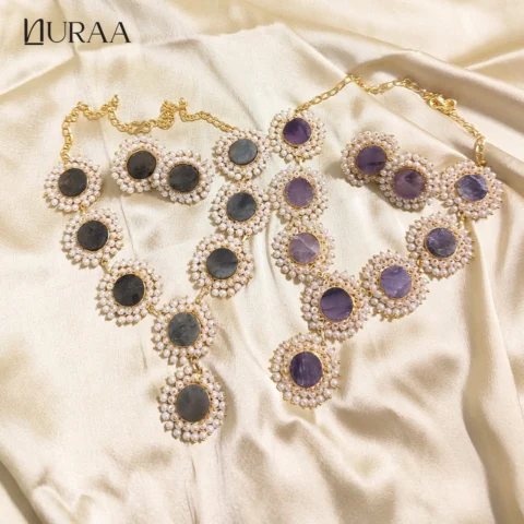 Lavender with Pearls