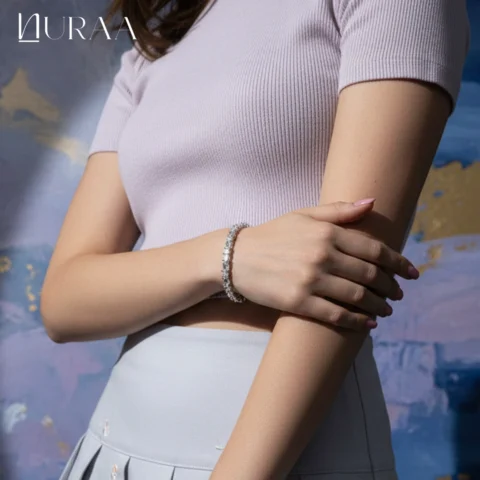 Eterna CZ Tennis Bracelet