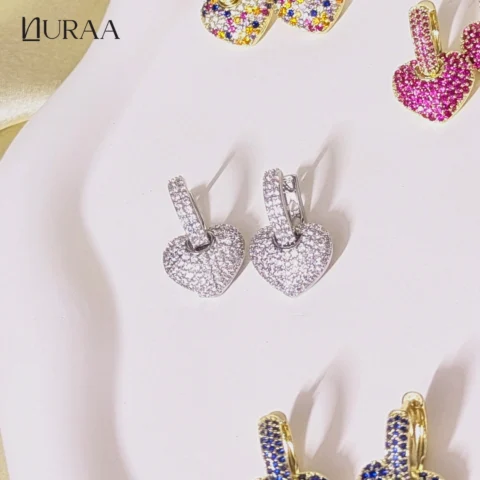 Classic Love Heart Earrings