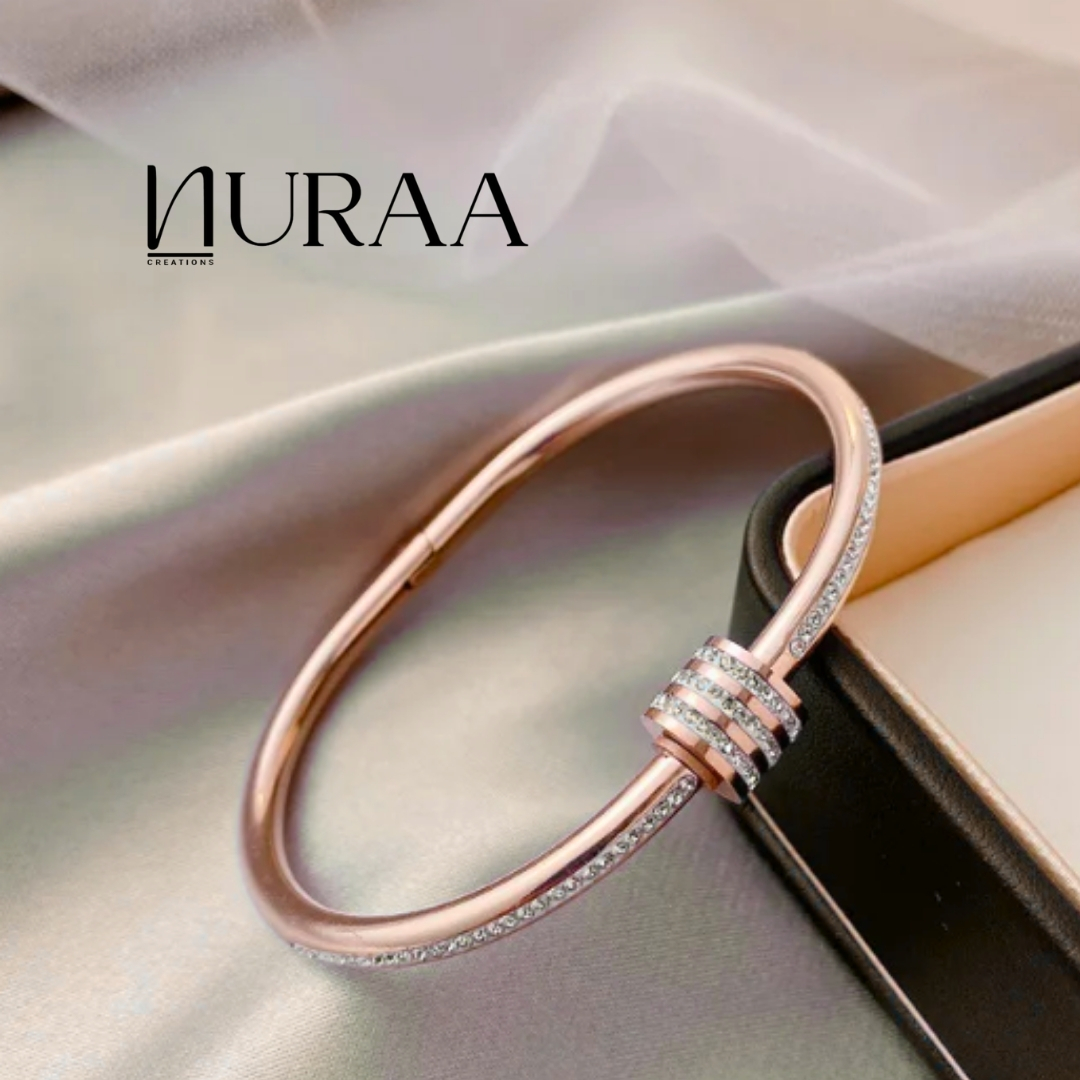 Orbit Rosegold Bracelet - Image 2