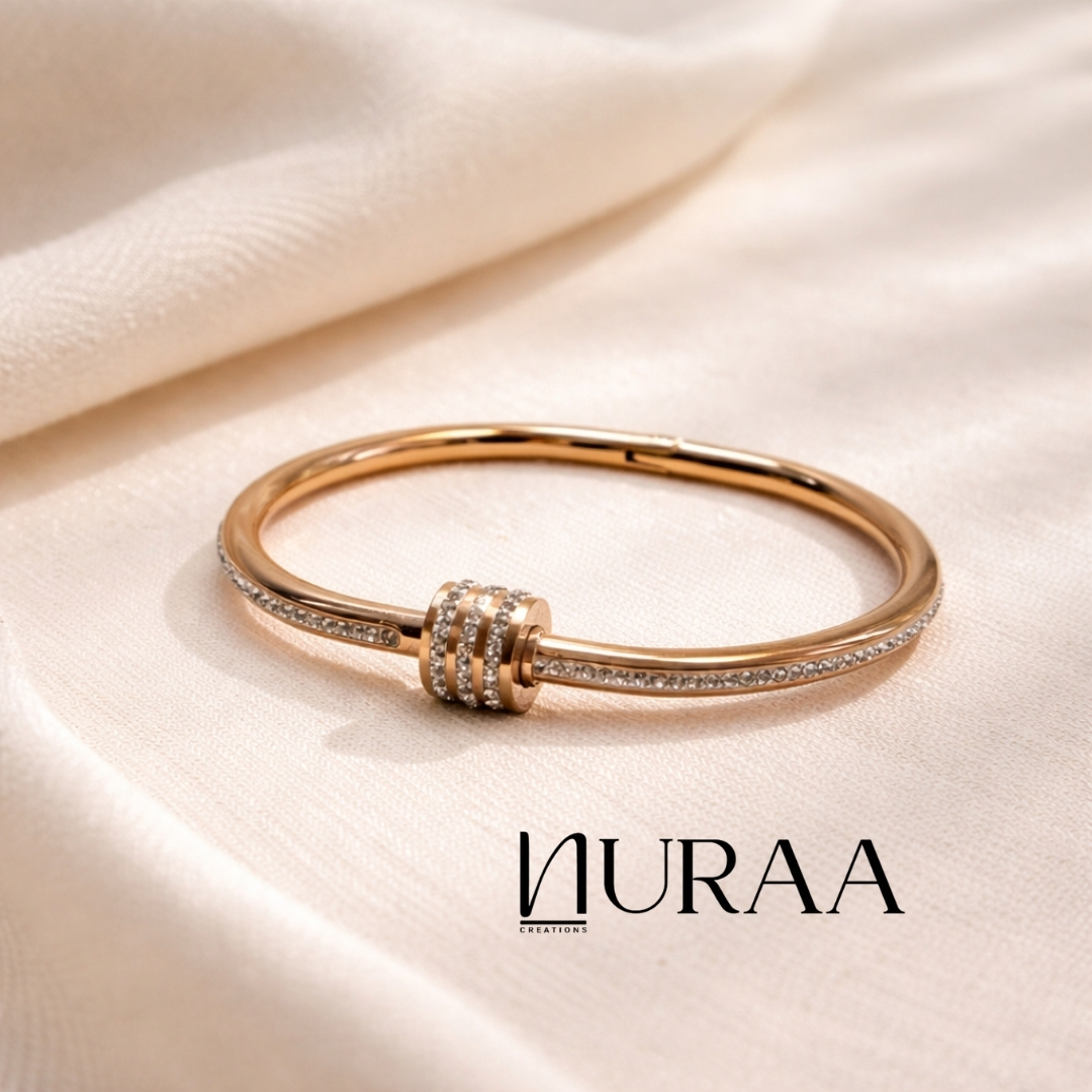 Orbit Rosegold Bracelet - Image 3