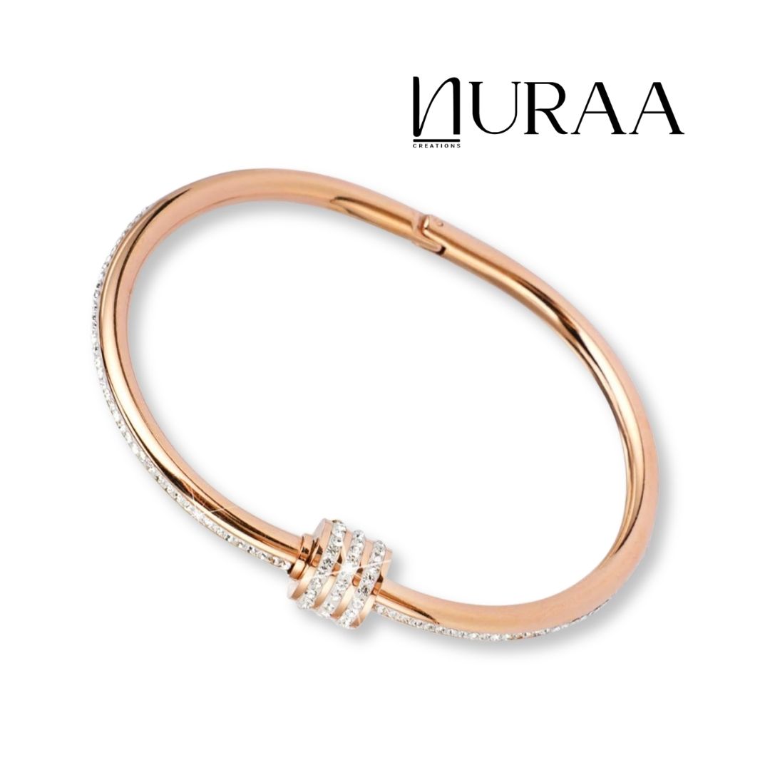 Orbit Rosegold Bracelet - Image 4