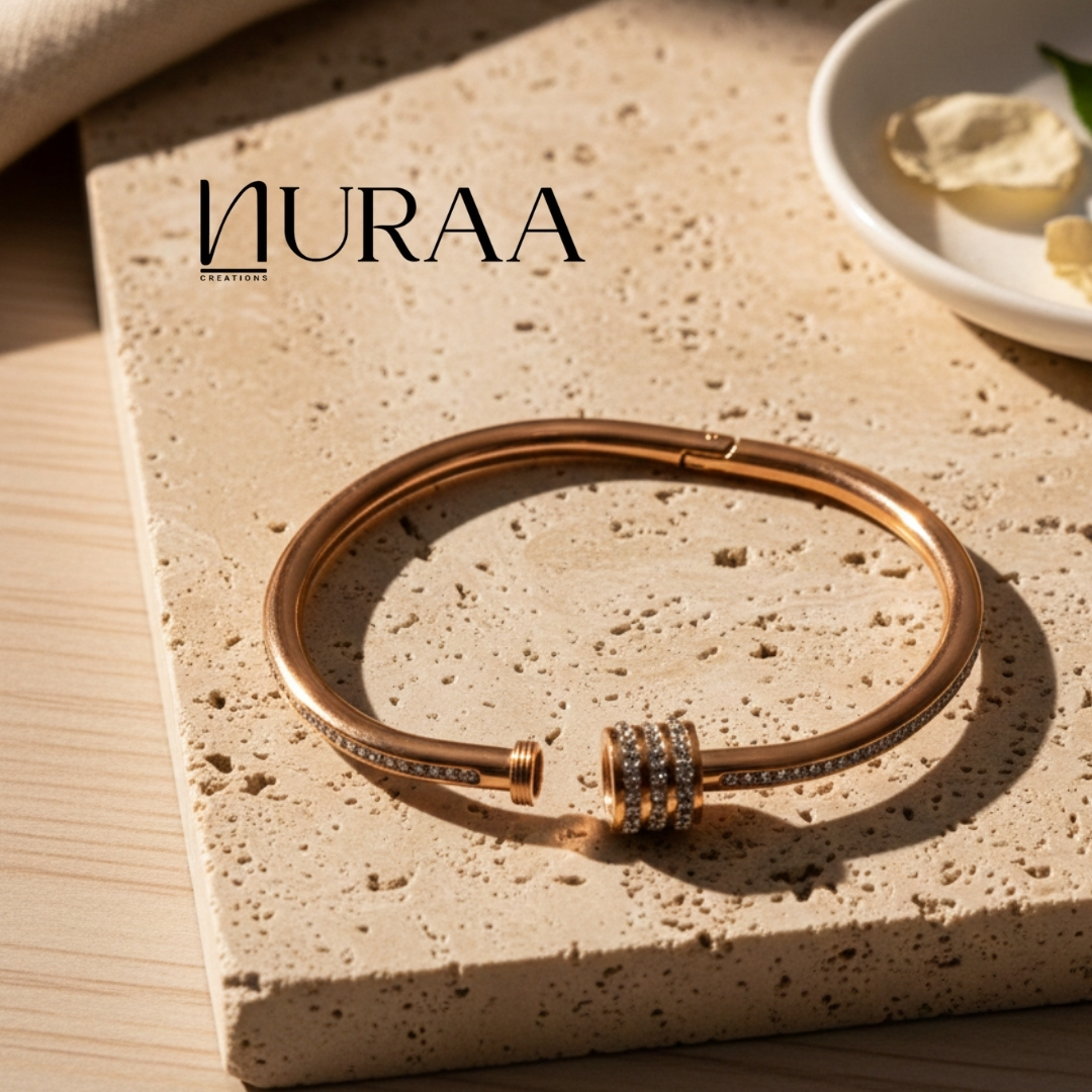 Orbit Rosegold Bracelet - Image 6