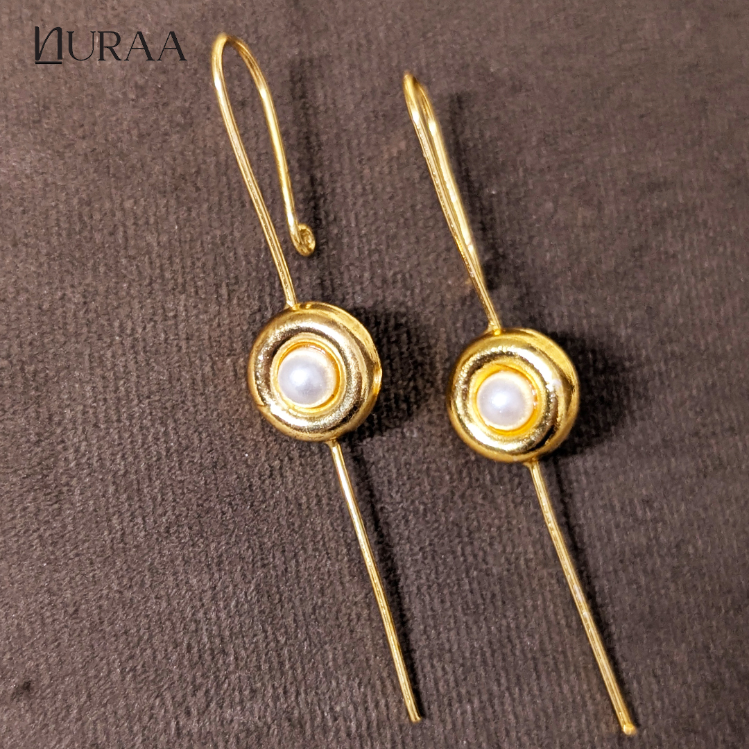 Lunara Pearl Ear Pins - Image 2