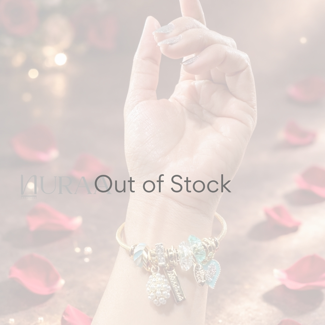Celeste Heart Charm Bracelet - Image 4