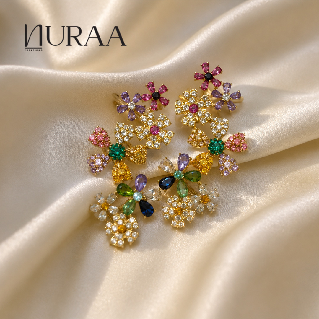 Bloom Symphony Earrings - Image 4