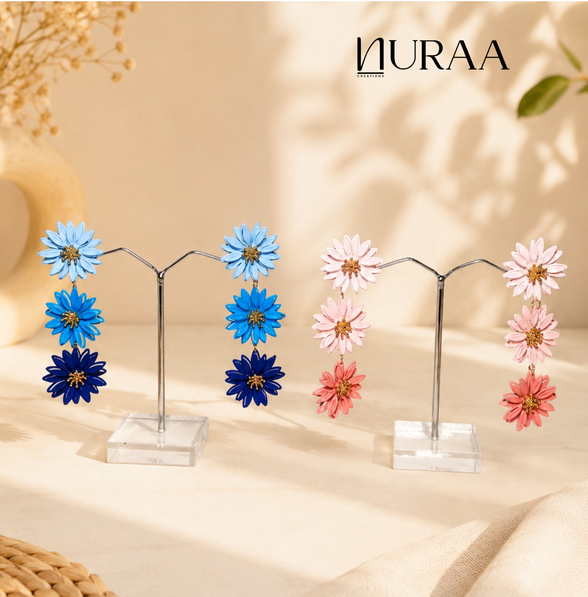 Floral Cascade Earrings
